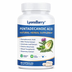 Cápsulas de Suplemento Herbal Natural de Ácido Pentadecanoico 15 en 1 para Longevidad y Apoyo a la Salud del Hígado para Adultos - Product Image 2