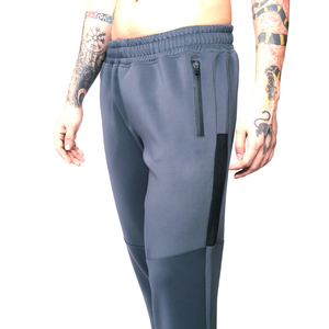 2023 New Arrival Men <b>Trousers</b> Casual Breathable 100% Cotton <b>Elastic</b> <b>Waist</b> High <b>Waist</b> Side Zipper Pockets High Quality Stylish - Product Image 4