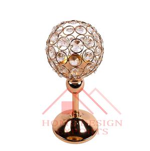 Candle Holder for Dinner Party Decor Best Seller Table Top Crystal <b>Globe</b> Votive - Product Image 1