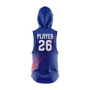 เสื้อฟุตบอลแบบมีธง 7v7 แขนกุด น้ำหนักเบา ระบายอากาศได้ดี พร้อมชื่อและหมายเลขแบบกำหนดเองสำหรับทีมกีฬา - Product Image 5