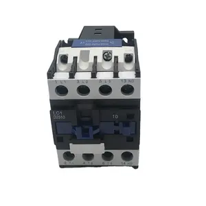 AC contactor LC1-D2510 3P+1NO 40A 11KW 220V50/60HZ high quality silver point first A-class goods