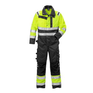 Combinaison de travail réfléchissante haute visibilité pour hommes, combinaison de sécurité industrielle, combinaison de protection imperméable, vêtements de travail pour mécaniciens et constructeurs - Product Image 3