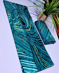 Tissu en coton imprimé Ankara africain nigérian de qualité supérieure, motifs vibrants pour l'industrie de la mode en Afrique du Sud - Product Image 3