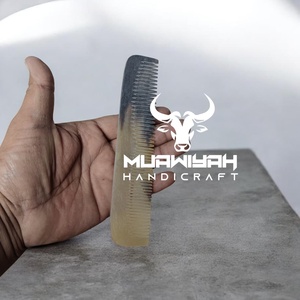 Peine de cuerno de buey MUAWIYAH HANDICRAFT de la mejor calidad, estilo romántico, regalo navideño, cuidado del cabello, regalo personalizado al precio más bajo - Product Image 6