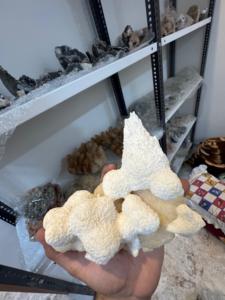 Premium Okenite with Calcite <b>Crystal</b> <b>Cluster</b> | Natural Mineral for Collection & Decoration - Product Image 3