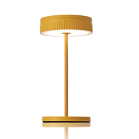 Neues Design Moderne Wiederaufladbare Kabellose LED-Tischlampe mit ABS 1200mAh Akku Ovaler Schirm Touch-Steuerung & Dimmbar