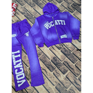 Conjunto Deportivo de Sudadera con Capucha y Pantalones de Chándal de Felpa 100% Algodón de 500 GSM, Transpirable, de Peso Medio, Tallas Grandes, para Invierno, Unisex - Product Image 2