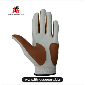 Gants de sport JUST FITNESS GEARS en cuir de mouton Cabretta de qualité supérieure, avec poignées, sangle de poignet réglable et fermeture auto-agrippante, légers - Product Image 4