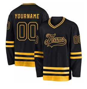 Ensemble de maillots de hockey sur glace personnalisés de haute qualité, quantité en gros, vêtements de sport haut de gamme, uniformes de hockey sur glace personnalisés pour les équipes - Product Image 5