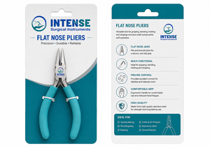 Professional 5 Inch Chain <b>Nose</b> Jewelry Pliers with Side Cutter Double Leaf Spring Stainless Steel Wire Wrapping Tool - Product Image 5