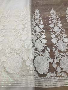 Tissu brodé de qualité supérieure pour vêtements de mode féminine, vêtements de créateurs, robes de soirée, kaftans, abayas, vêtements de mariée - Product Image 1