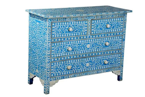 Mueble Consola de Diseño Moderno con Incrustaciones de Hueso, Hecho a Mano, para Hogar, Hotel, Apartamento, Zapatero para Dormitorio, Sala de Estar, Comprar en Línea en India - Product Image 1