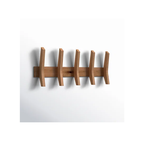 4 Pieces Handmade Solid Wood <b>Wall</b> Mount <b>Hooks</b> Hander For home Purse <b>Key</b> Cap Umbrella hanging Holder In hot Sale - Product Image 2