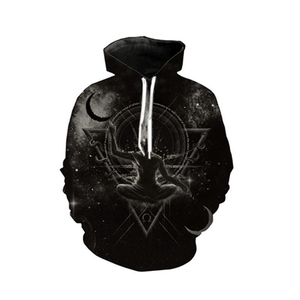 Sweat à capuche personnalisé pour homme, grande taille, imprimé en 3D, sublimation, polyester, graphiques personnalisés - Product Image 3
