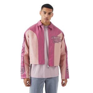 Chaqueta Bomber de Cuero Genuino Personalizada de Alta Calidad con el Último Estilo 2024, Chaquetas Universitarias para Hombre y Mujer - Product Image 1