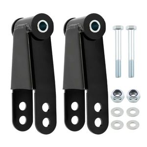 Adjustable 1 2\" Rear Drop Shackles Lowering <b>Kit</b> Truck Suspensions Designed Specifically for Ford F150 2WD 1987-1996 <b>Models</b> - Product Image 2