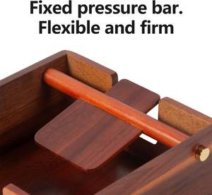 Porta Servilletas de Acacia Natural para Mesa, Dispensador de Servilletas Decorativo, Porta Servilletas para Bebidas, Decoración para Cocina, Hogar y Bar - Product Image 2