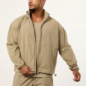 Veste de pluie légère pour homme, idéale pour la course à pied et la randonnée, coupe-vent respirant à séchage rapide, grande taille pour la saison hivernale - Product Image 4