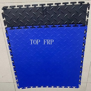 Alfombrillas entrelazadas para suelo de almacén, baldosas para suelo de garaje/plástico extraíble para interiores, PVC de alta resistencia de 6 mm - Product Image 3