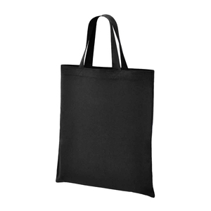 Sac fourre-tout en toile de coton pour tous les jours, poignée courte, léger, écologique - Product Image 3