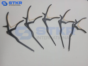 เครื่องมือผ่าตัดกระดูกและข้อแบบสปริงสแตนเลสสีดำทอง STKR INTERNATIONAL Manual Kerrison Rongeurs ขนาด 1 มม. 2 มม. 3 มม. 4 มม. 5 มม. - Product Image 3