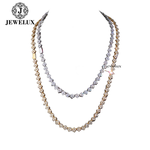 Premium <b>Iced</b> <b>Out</b> Cuban Link <b>Chain</b> Necklace Full Stone Diamond Style Hip Hop Jewelry Wholesale Available For Export - Product Image 2