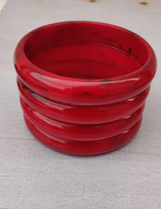 New Design Resin Bracelets for Girls Fashion Jewelry <b>Bangles</b> Directly from India Resin Bracelet Manufacturer - Product Image 1