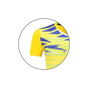 Ensemble de tennis personnalisé en gros pour hommes et femmes, tenue à manches courtes, séchage rapide, respirante, pour matchs de tennis de table, ensemble de tennis pour femmes - Product Image 2
