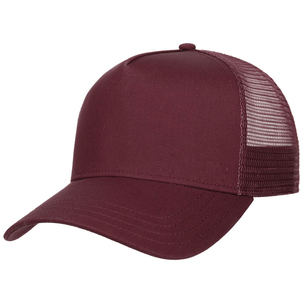 หมวกแก๊ปทรงทรัคเกอร์แบบสบายๆ ขายส่ง ปักโลโก้ได้ตามต้องการ หมวกแบบ Snapback ด้านหน้าเป็นทรงแข็ง ด้านหลังเป็นตาข่าย เหมาะสำหรับใส่กลางแจ้ง - Product Image 1
