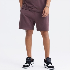 T-shirt décontracté à manches courtes pour homme, 100 % coton, col rond, imprimé, respirant, écoresponsable, avec short assorti à cordon de serrage pour l'automne - Product Image 5