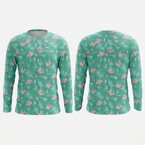 Camisa de Pesca de Manga Larga para Hombre, Protección Solar UPF 50+, Jersey con Estampado UV Personalizado, Venta al Por Mayor - Product Image 6