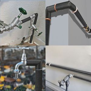 Set di 15 Guaine Isolanti in Gomma ad Alta Elasticità da 24 Pollici, Cotone Fonoassorbente Antigelo per Tubi Refrigeranti e Scaldabagni - Product Image 4