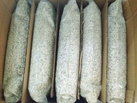 Granulés recyclés de LDPE+LLDPE de qualité standard, gris, pour film de masterbatch déshydratant, anti-humidité, pour sacs poubelles et sacs tissés injectés