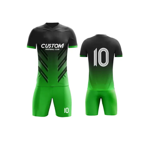 Conjunto de Uniforme de Fútbol Transpirable de Secado Rápido con Logotipo Personalizado, Alta Calidad, 100% Poliéster, al por Mayor 2024 - Product Image 1