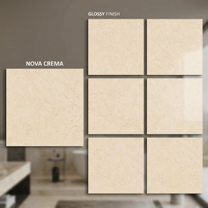 Carreaux de porcelaine brillants Mountain Grain 800x800mm, imitation parquet, collection de revêtements de sol décoratifs, pour salle de bain et extérieur, effet brique. - Product Image 6