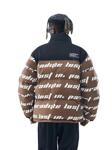 Blouson d'hiver imprimé pour adolescents et enfants, fabricant OEM ODM, épais, imperméable, coupe-vent, respirant et chaud - Product Image 3