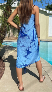 Robe Mumu sur mesure grande taille, coupe ample et décontractée, en tissu de coton biologique respirant, vente en gros, usine de Sialkot - Product Image 4