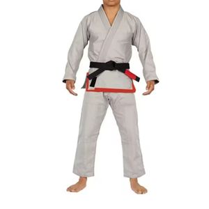 Uniforme de Artes Marciales Color Crema, Corte Europeo, Karate Gi para Movimiento Versátil y Comodidad, Equipo Profesional - Product Image 1