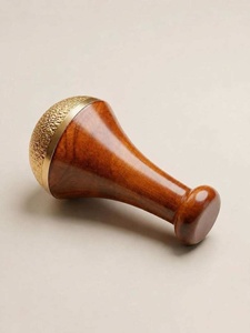 Bâtonnet Kansa traditionnel en bois, bâtonnet pour le dos, bâtonnets ayurvédiques pour le visage, les pieds et le corps, écologiques, polis, à bas prix - Product Image 1
