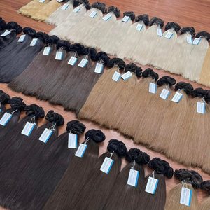 Black Friday 2025 Extensions de cheveux 100% naturels vietnamiens, tissage à la main, couleur personnalisée, cheveux vierges bruts, super soyeux, haute qualité - Product Image 6