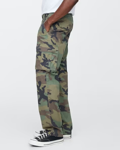 Service OEM en gros, pantalons personnalisés pour hommes, pantalons cargo tactiques camouflage, style pantalon cargo camouflage pour hommes - Product Image 2