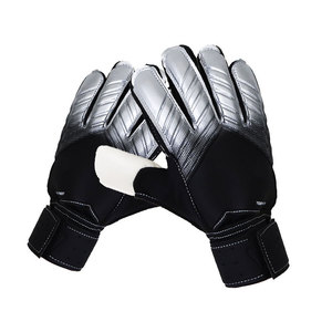 Football Goalkeeper Gloves Full Finger Non-Slip Breathable PU Material Finger Thumb Protection Adjustable Wrist <b>Strap</b> Glove - Product Image 1