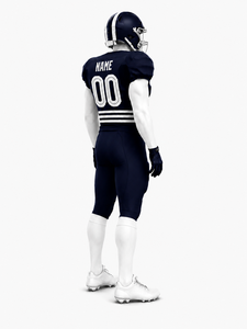 Ensemble de maillot et pantalon de football américain personnalisé, respirant et compressif - Product Image 4