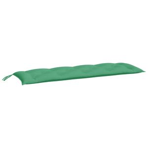 Juego de 2 Cojines para Banco de Jardín de Tela Oxford Verde, 100% Poliéster, Duraderos y Elegantes - Product Image 4