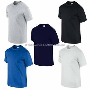 <b>Navy</b> <b>Blue</b> Color Crewneck T <b>Shirts</b> OEM Custom Men's Clothing Plus Size Men <b>Shirt</b> High Street Style Cotton Breathable Casual <b>Shirt</b> - Product Image 5