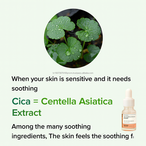 Sérum coréen de booster de peau d'éclat d'essence d'extrait de centella pur hydratant la finition lisse K Beauty OEM ODM - Product Image 3