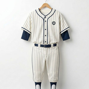 Uniforme de baseball flexible en tissu léger, design respirant, matière anti-transpiration, parfait pour l'entraînement et les matchs - Product Image 4