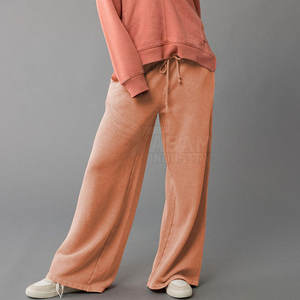 Pantalones Deportivos Acampanados para Mujer, Pantalones Casuales a la Moda, Cómodos para el Uso Diario - Product Image 3