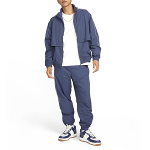 OEM Service Breathable Tracksuits Two Piece <b>Short</b> Sweat suit Nylon Zipper Windbreaker <b>Jacket</b> <b>Short</b> Set Tracksuit for Men - Product Image 1