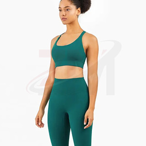 Nouveaux modèles de soutien-gorge de sport et leggings pour ensemble de yoga pour femme, vente en gros, impression de logo personnalisé, nouveaux arrivages, marque. - Product Image 2